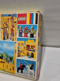 LEGO 6075 Classic Castle Yellow Castle *EMPTY BOX ONLY* - Worn Condition!