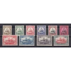 Colonies Kiautschou 1905, Mich. No.: 28-37 *