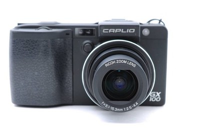 Ricoh Caplio GX100 10.0MP Digital Camera - Black for sale online