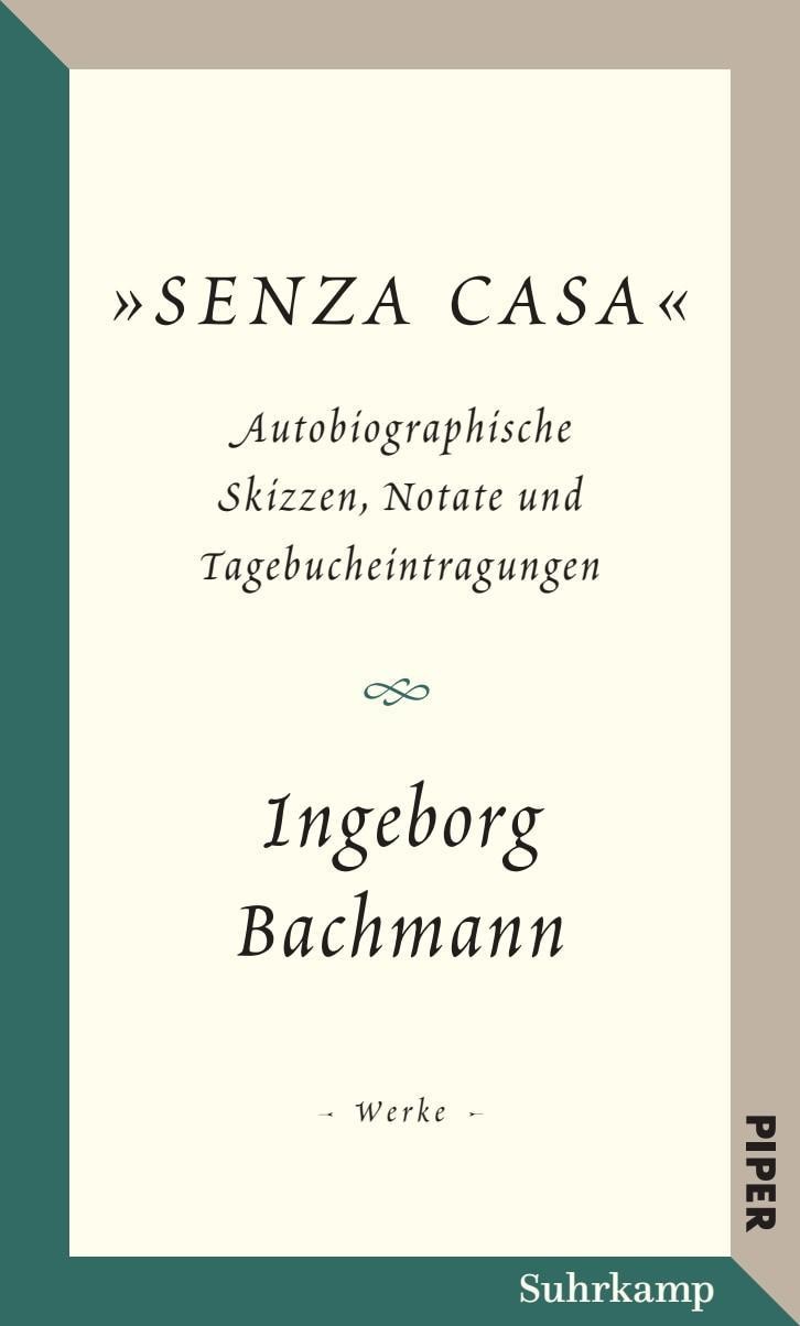Salzburger Bachmann Edition: »Senza casa«. Autobiographische Skizzen, Notate und Tagebucheintragungen - Bild 3