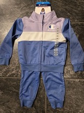 CHAMPION 2T 2-piece Blue Track Set Brand New With Tags