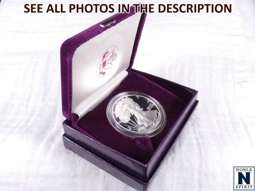 NobleSpirit (JL) Popular 1988 S American Silver Eagle 1oz .999 Proof in Box