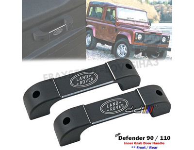 2pcs Aluminum Interior Inner Door Grab Handle Fit For Land Rover Defender 90 110