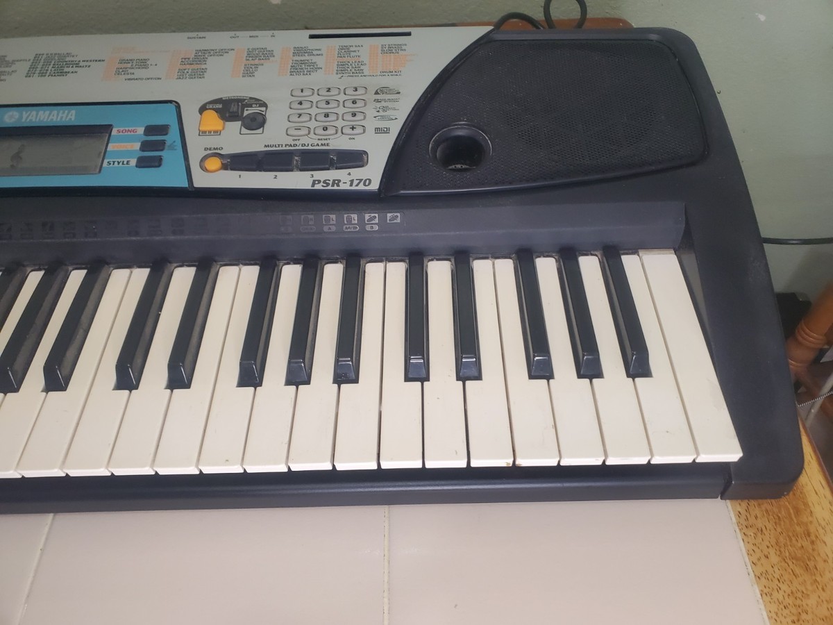 Yamaha PSR-170 61-Key Portable Digital Keyboard (With AC