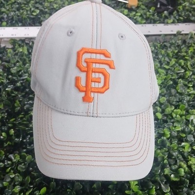 Old  San Francisco Giants White Orange Adjustable MLB Baseball Cap