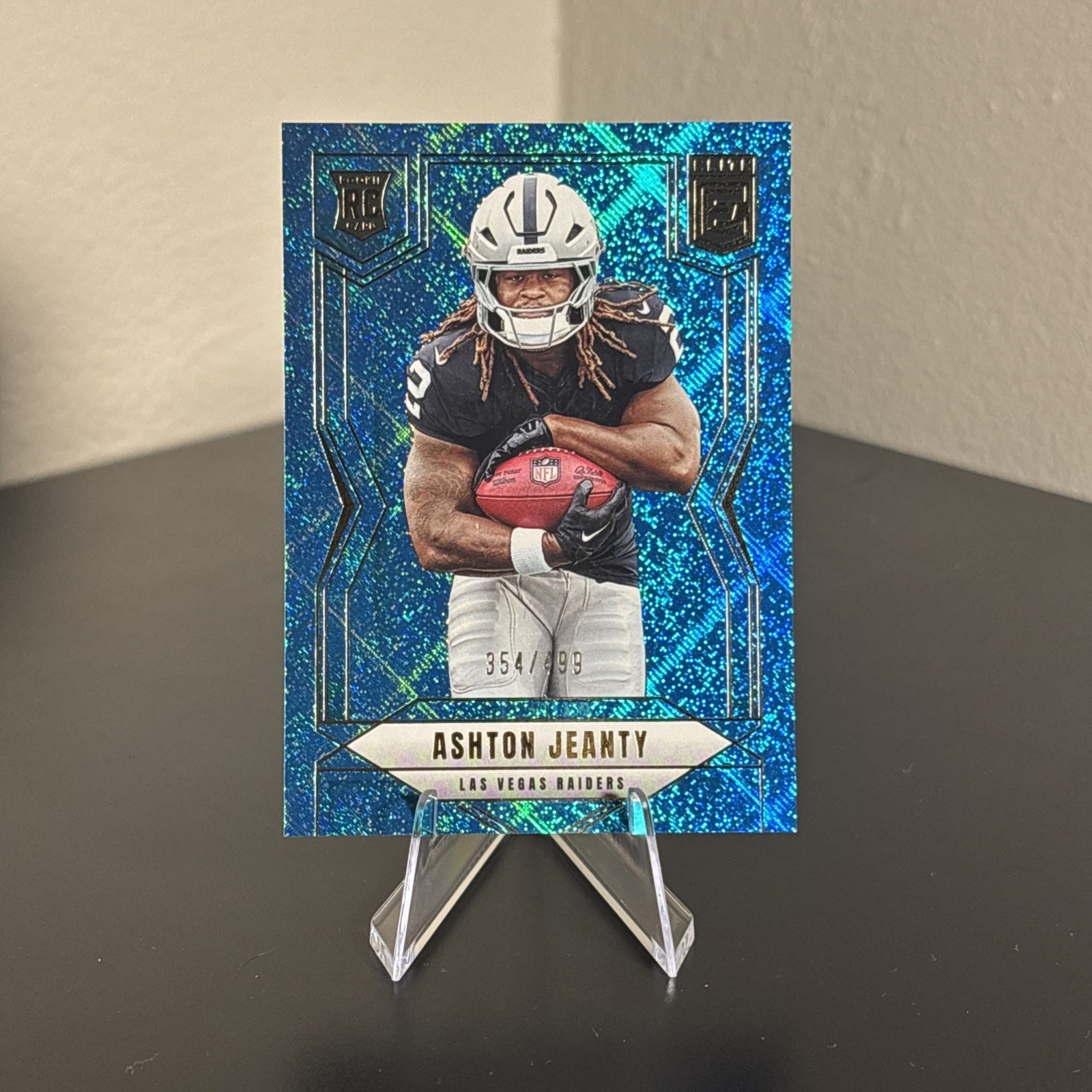 2025 Panini Donruss Elite - Rookies Ashton Jeanty #113 Teal Matrix /499 (RC)