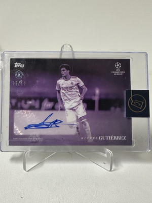 Topps Simplicidad 22/23 Miguel Gutierrez Real Madrid /10 Autogramm 