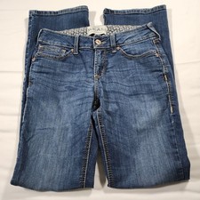 Ariat REAL Perfect Rise Rosa Boot Cut Jeans Womens 29R Blue Wash Stretch Denim