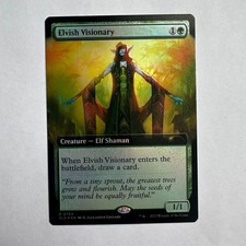 Elvish Visionary (Extended Art) 763 NM Foil R Secret Lair Drop Series MTG