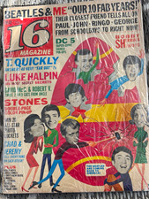 1965,  16 Magazine May Issue The Beatles Feature English Luke Halpin McCallum