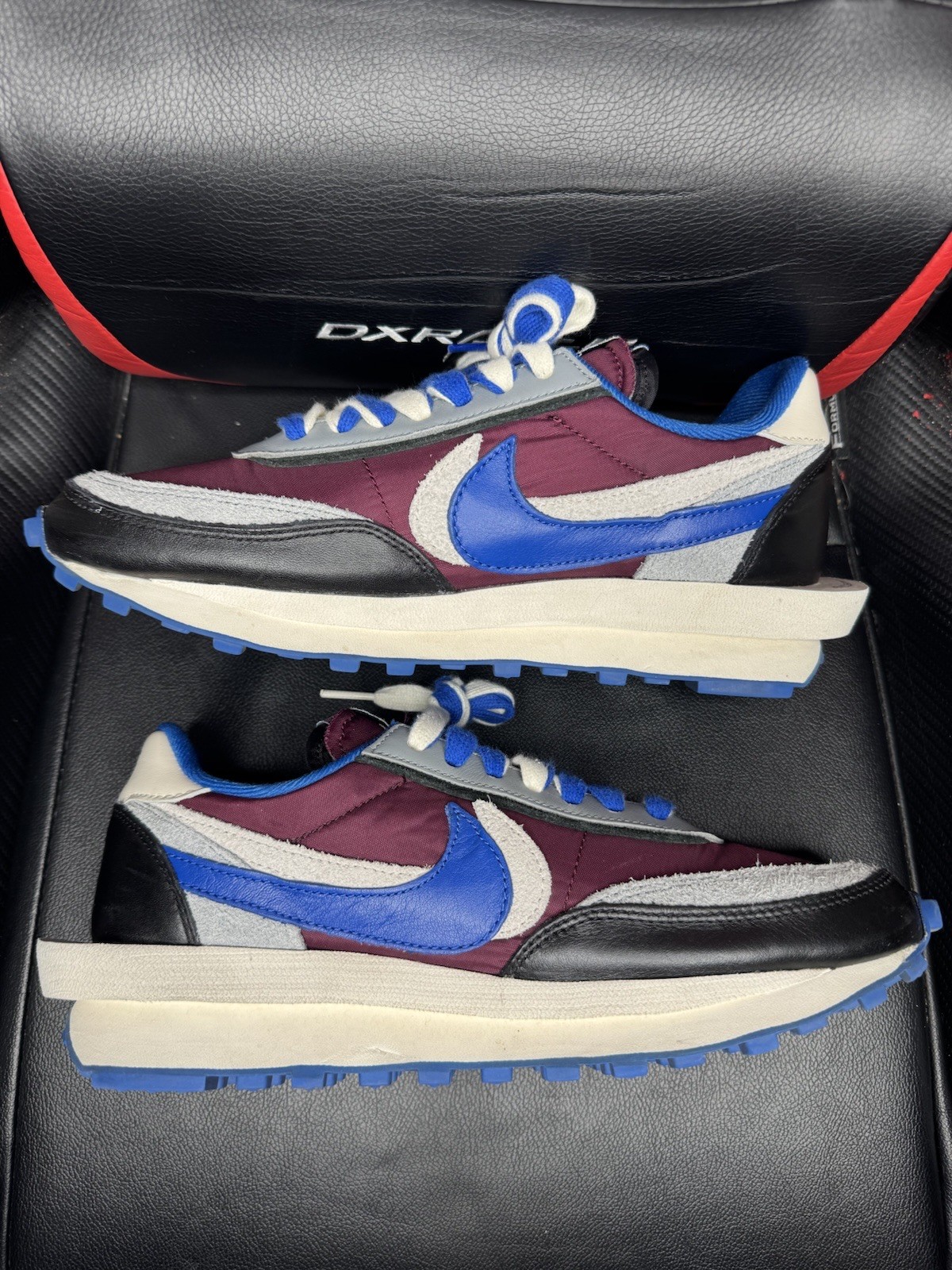SACAI X NIKE Nike X Sacai LDWaffle 'Night Maroon Team Royal' Taglia 9