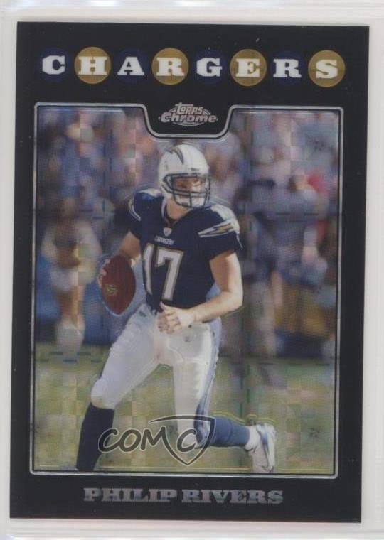 2008 Topps Chrome X-Fractor Philip Rivers #TC23
