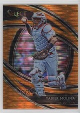 2020 Panini Select Premier FOTL Orange Pulsar Prizm 13/13 Yadier Molina #193 4f5
