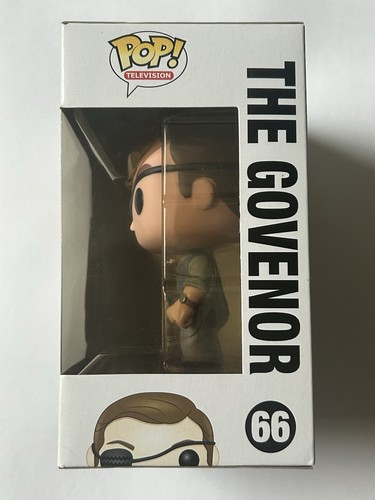 Funko Pop The Walking Dead The Governor #66 Packaging Error: Spelling(Govenor) - Picture 3 of 6