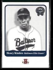 2001 Fleer Greats of the Game #39 Henry Kimbro