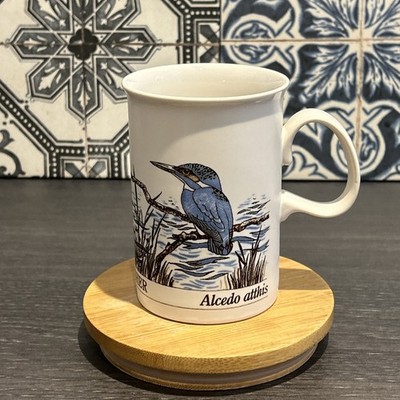 Eisvogel Kaffeebecher DUNOON Steinzeug Alcedo atthis British Birds