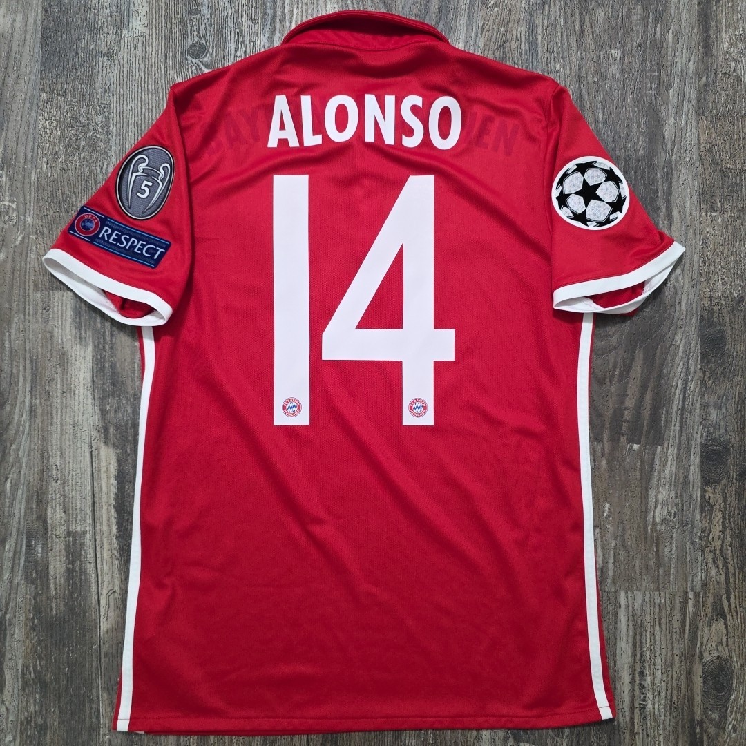 2017 Adidas Bayern Munich Home Soccer Jersey Xavi Alonso Men S 2017 Adidas Bayern Munich Home Soccer Jersey Xavi Alonso Men S