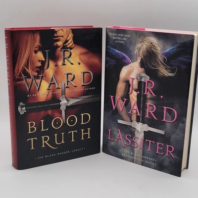 J.R. Ward Blood Truth Lassiter Hardcover 1st Edition Black Dagger Series Good