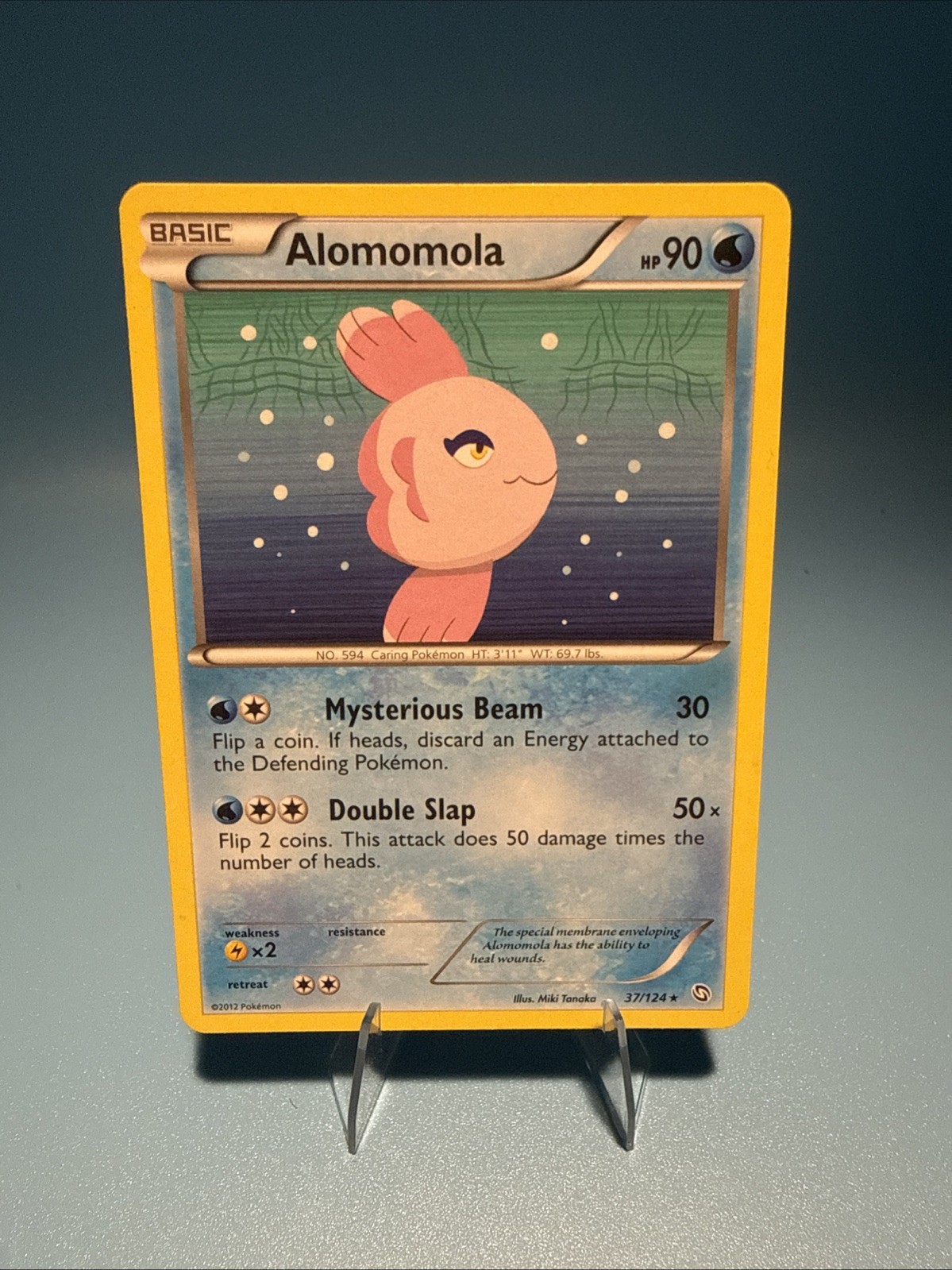 Alomomola Rare Dragons Exalted 37/124 Pokémon TCG