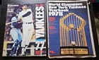 New York Yankees Yearbook Lot of 2 1977, 1978 With Cards! — photo 1