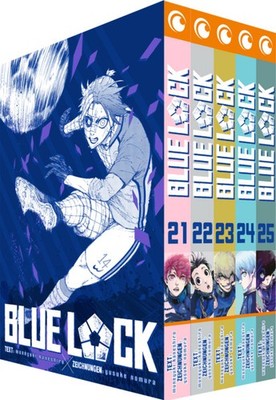 Blue Lock - Band 21-25 im Sammelschuber | Muneyuki Kaneshiro | deutsch