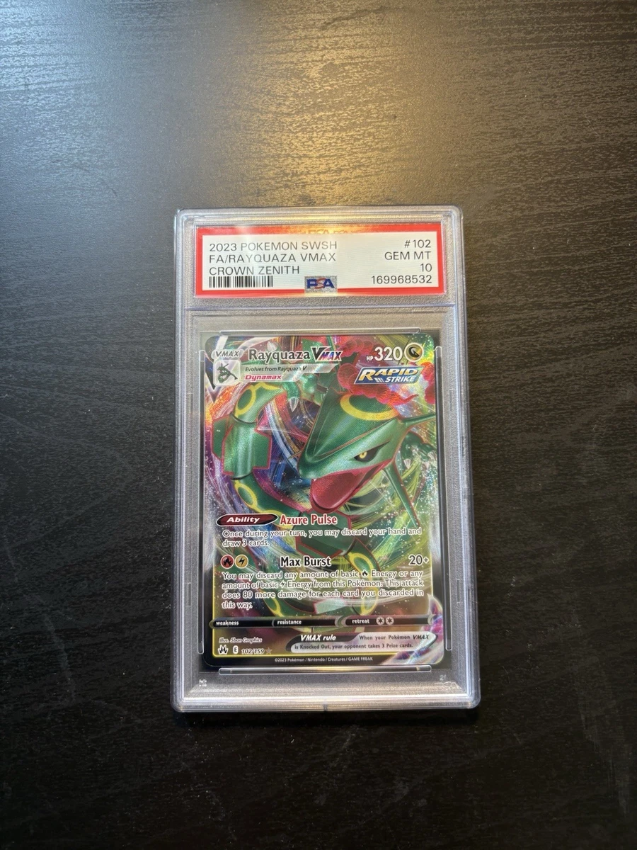 Rayquaza Pokémon TCG Professional Sports Authenticator (PSA) Grade