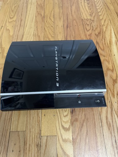De Colección PlayStation 3 PS3 Fat CECHH01 40GB Sistema de Consola Cables Controlador Caja FUNCIONA - Imagen 6 de 24
