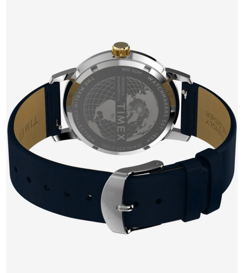 Reloj Timex Marlin GMT Hombre 2025 ¡Nuevo Lanzamiento! Foto 3 de 4