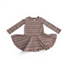 Tea Collection Striped Twirl Casual Dress Girl Size 5 Easter Spring