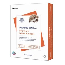 Hammermill Premium Inkjet  Laser Multipurpose Copy Paper, 24lb Copy Paper, 8.5