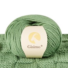 100 Merino Wool Yarn 6-Ply Luxurious and Soft Yarn for Hand Knitting Croch...