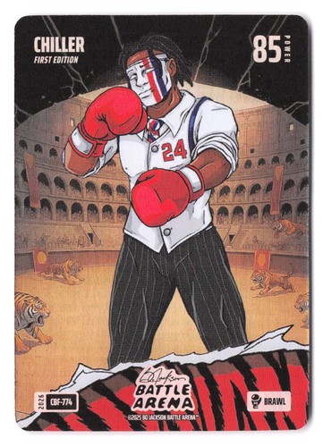 2026 Bo Jackson Battle Arena Cam Thomas CBF-774 Brawl Colosseum Battlefoil