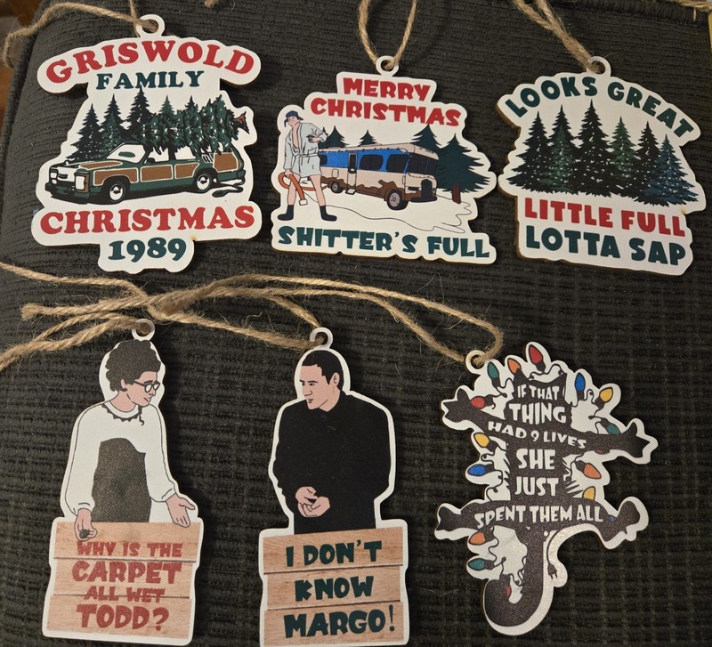 12pc National Lampoons Christmas Vacation Ornaments