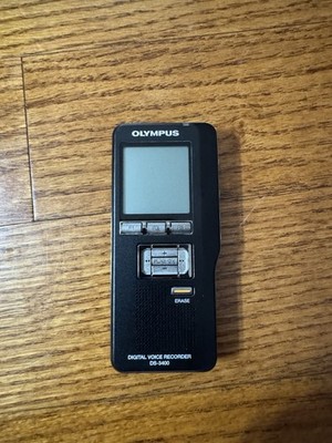 Olympus DS-3400 Digital Voice Recorder w/ Sleeve - Working - No SD Card - USED