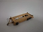 Matchbox Lesney Gray Metal Wheels #16-A, Atlantic Trailer- Tan Body