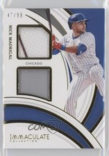 2022 Panini Immaculate Materials Duals 47/99 Nick Madrigal #IMD-NM 0n7b