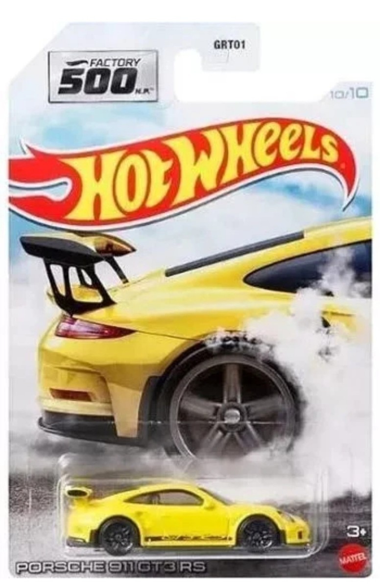 2020 Hot Wheels Factory 500 HP Porsche 911 GT3 RS 10/10 GRT01 Die
