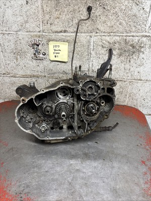 1977 Yamaha Tt500 Tt 500 Engine Motor Bottom End Turns over Parts Or Rebuild