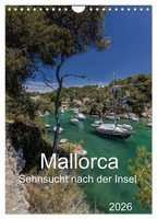 JüRgen Seibertz | Mallorca - Sehnsucht Nach Der Insel (Wandkalender 2026 Din...