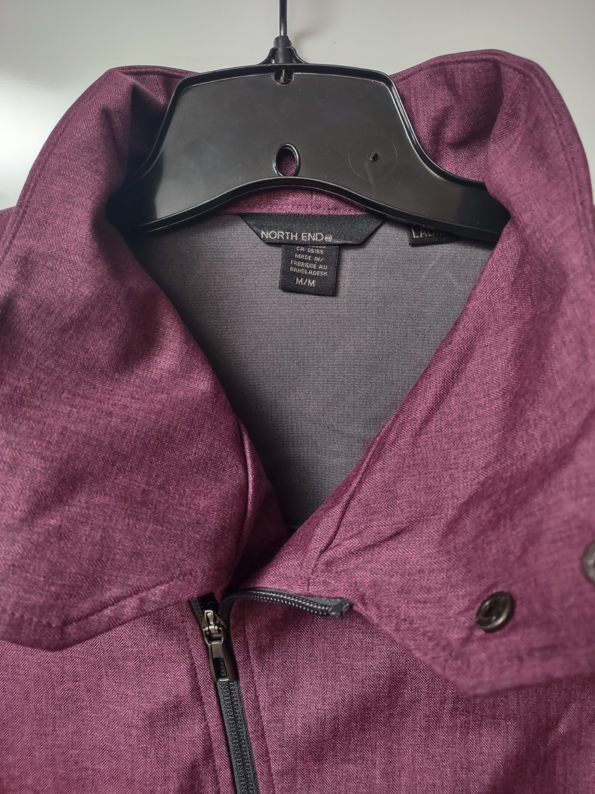 North End Women’s Softshell Jacket Medium Burgund… - image 7