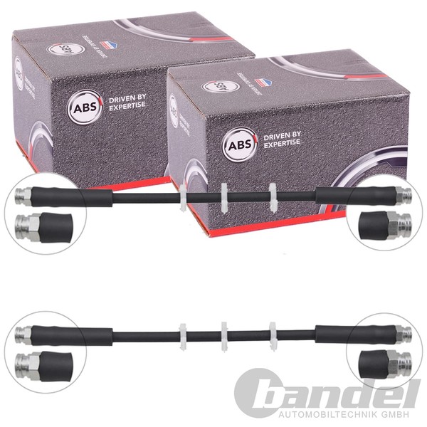 2X A.B.S. BremsschlÄUche Vorne Passend FüR Alfa Romeo 147 156 164 GT-image