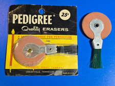 Vintage Typewriter Erasers – Empire & Citation Style – 1 Carded + 1 Loose thumbnail