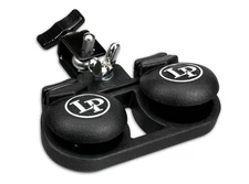 Latin Percussion LP427 Castanet Machine Hands Free Rhythm Instrument Black