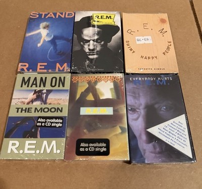 R.E.M.   Factory Sealed Cassette Single Lot   Rare Find