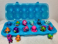 Hatchimals Colleggtibles Lot of 15 with crate.