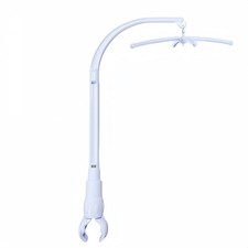Accfore DIY 23 inches Crib Mobile Arm Nursery arm Baby 58CM, White