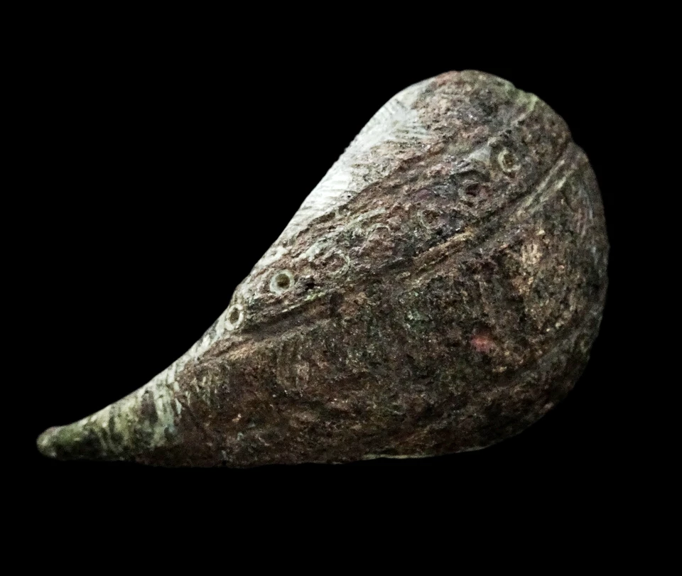 FIBULE ETRUSQUE A NAVICELLE EN BRONZE - 800 AVANT JC - ETRUSCAN FIBULA 800 BC - Photo 4/4