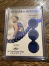 2025 Stephen Curry Leaf In The Game Used Blue Holo Heroes Of History /25