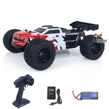 1/10 4*4 RTR 1002 90KM/H RC Electric Racing Truck Car Carbon Fiber Shock Towers