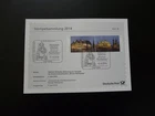 architecture Bremen city Unesco world heritage FDC card Germany 2014